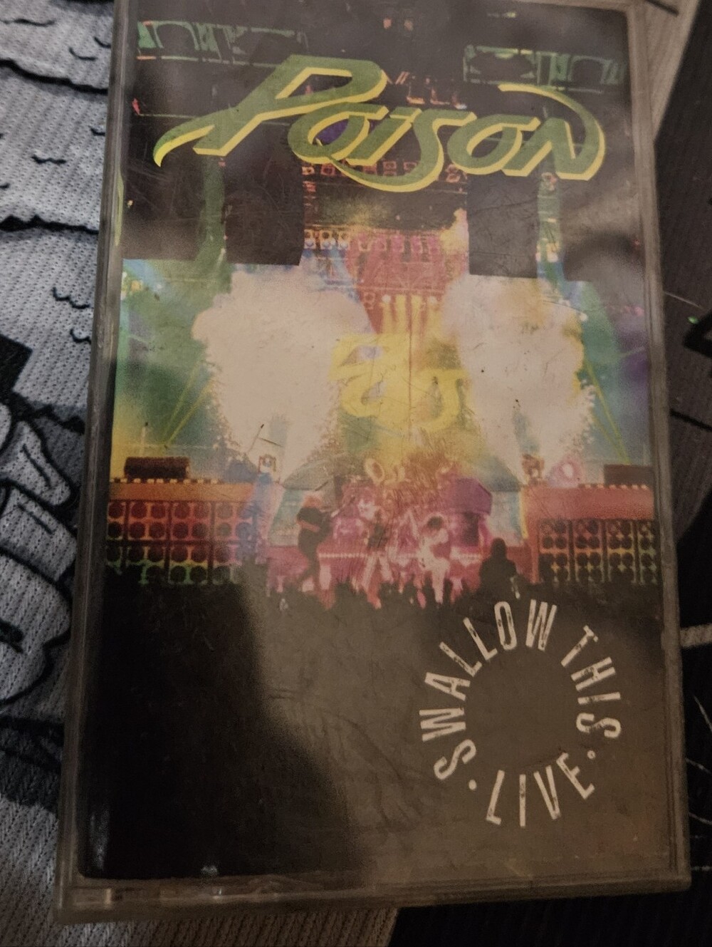 Vintage Cassette POISON LIVE
